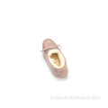 Echte schaar mocassin slippers